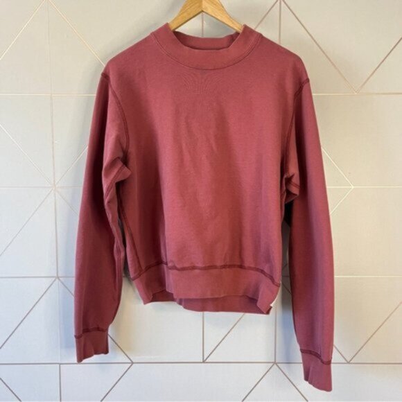 Reigning Champ Lightweight Terry Cropped Crewneck Sweatshirt - Picture 2 of 8